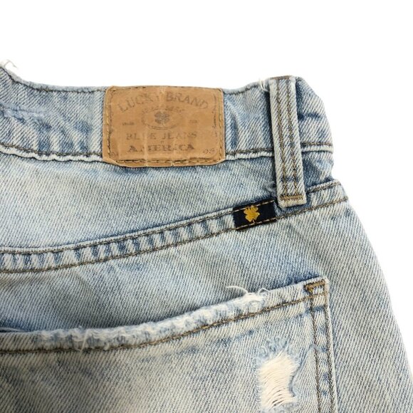 3/$25 ❥Lucky Brand 100% Cotton Bridgette Capri 4/27 Lightwash Straight-Leg Jeans - Picture 7 of 10